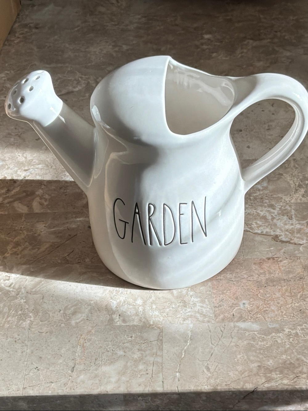 RAE DUNN Ceramic 'Garden' Watering Can